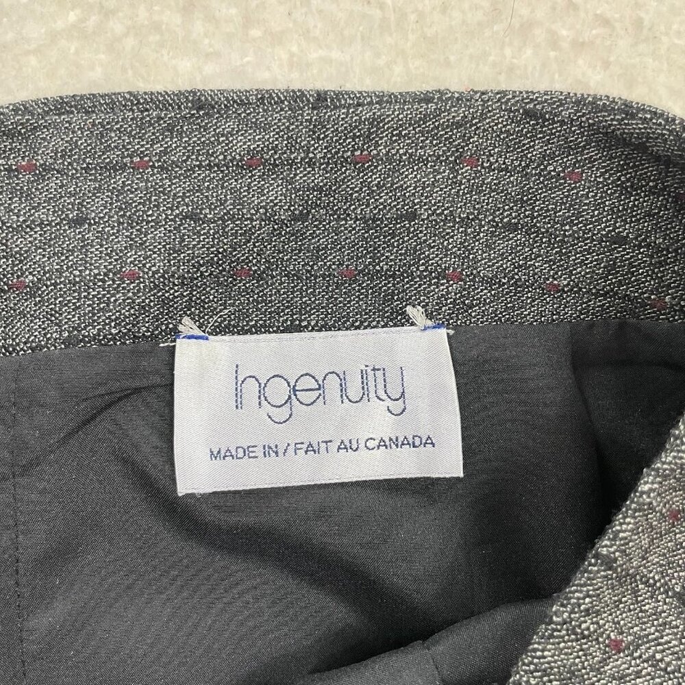 Ingenuity Gray Business Office Pencil Skirt Size 14 - Picture 4 of 7